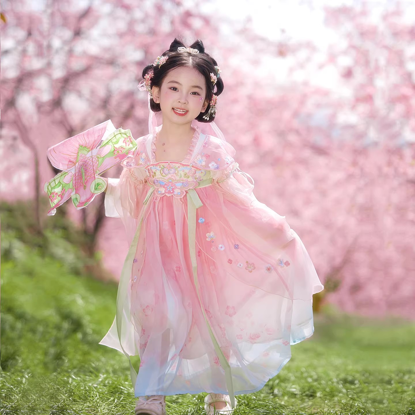 女童汉服2026新款春装超仙公主图片