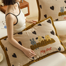 纯棉枕套一对装 防头油枕芯内胆套 四层纱全棉成人枕头套家用新款