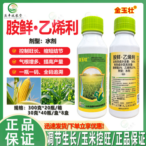 圣鹏30%胺鲜乙烯利玉米控旺专用