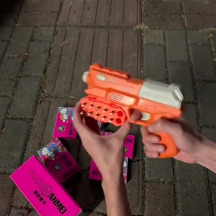 儿童移动打靶射击玩具枪软弹枪射击靶电子靶标靶套装男孩生日礼物