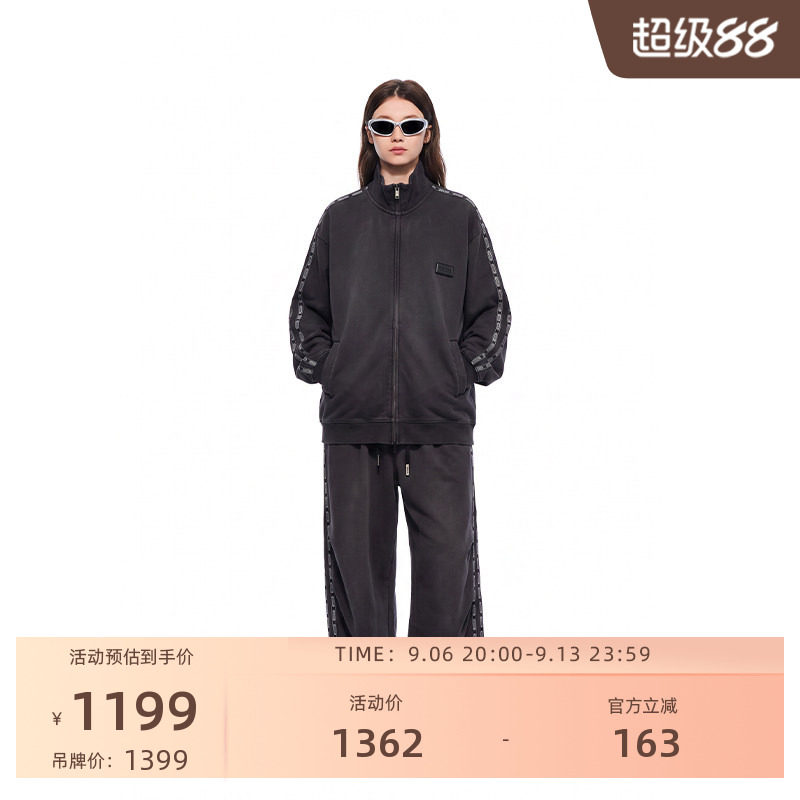 VETEMENTS新款经典复古运动风卫衣开衫66522002图片