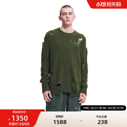 VETEMENTS明星同款男女针织衫