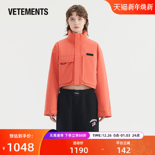 百搭休闲中长款 外套时尚 羽绒服女士63510305 新品 VETEMENTS冬季