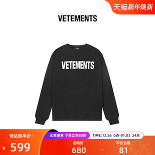 64570003 套头针织衫 VETEMENTS秋冬环保图标oversize版 型男女同款