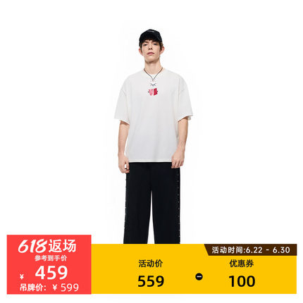 VETEMENTS新款T恤男女同款时尚潮流宽松100%纯棉短袖T恤36152001