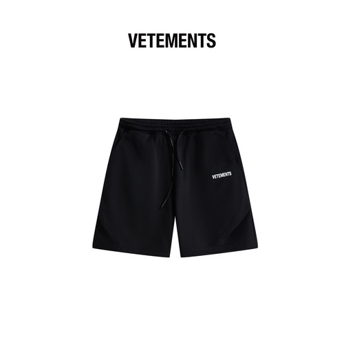 VETEMENTS新款潮流印花短裤