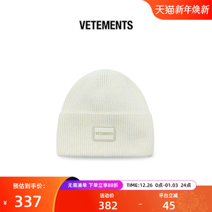 VETEMENTS2025年新款 可调节圆顶毛线帽针织帽子34790003 男女同款