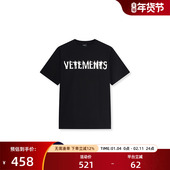 短袖 VETEMENTS男女同款 230G100%棉大克重潮流宽松新款 T恤65552004