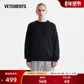长袖 针织衫 休闲宽松百搭套头衫 VETEMENTS毛衣新品 男女款 63570301