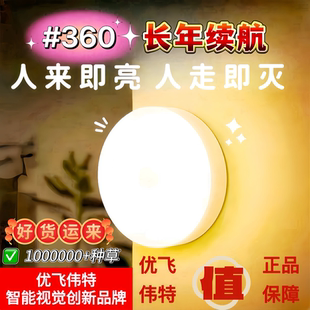 全新升級大容量智能人體感應(yīng)LED燈USB太陽能充電磁吸小夜燈感應(yīng)燈