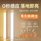 条形智能人体感应LED小夜灯typec充电磁吸鞋 柜衣柜橱柜光控起夜灯