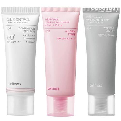 韩国Celimax控油轻薄温和sunscreen 滋润舒缓清爽 SPF50+