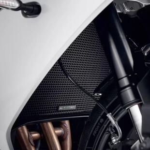 适用凯旋戴通纳Daytona660 改装水箱网 散热器保护罩 防虫网 24+