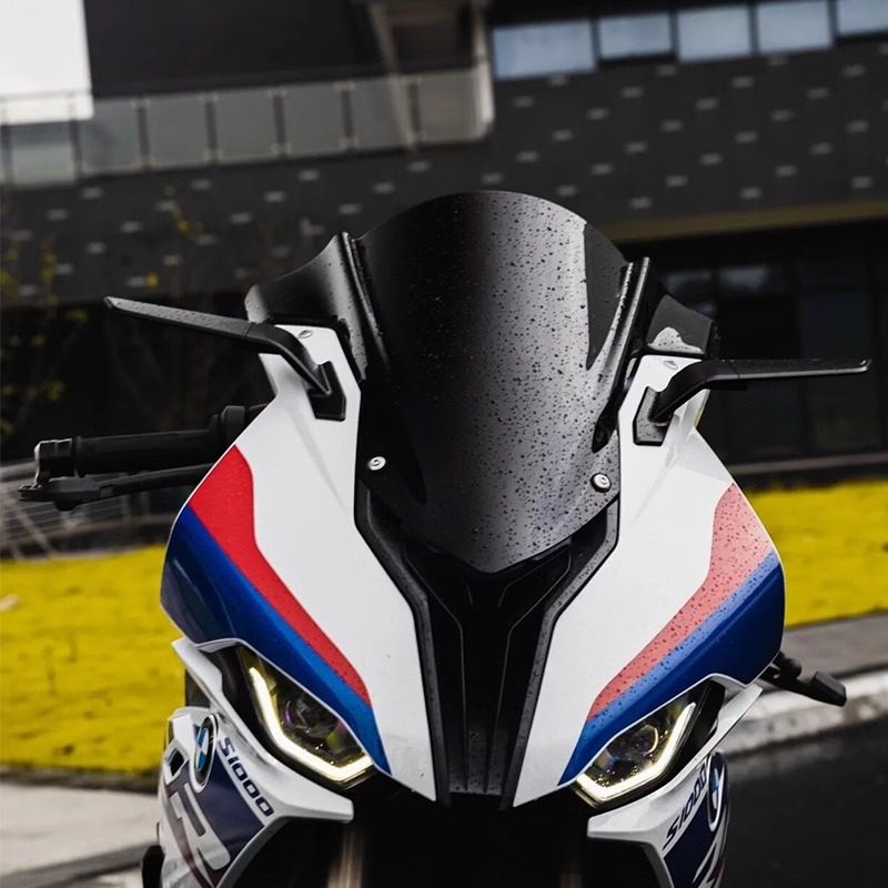 S1000RR 翅膀后视镜改装件纯CNC