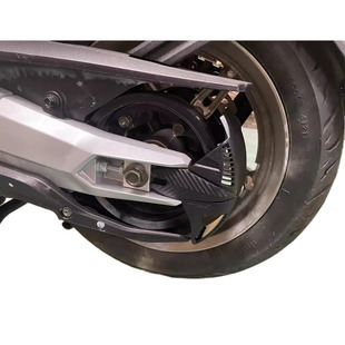 适用于光阳KRV180改装皮带护盖 链条保护盖皮带盖 皮带挡泥板