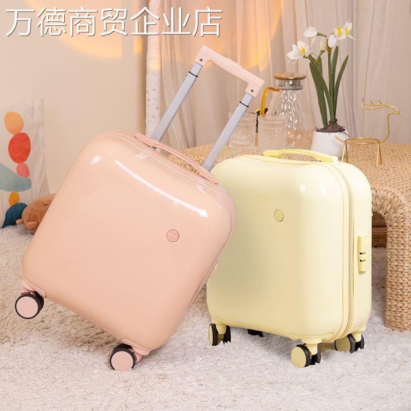 行李箱女小型轻便18寸飞机可带登机小号20短途旅游拉杆密码小箱子