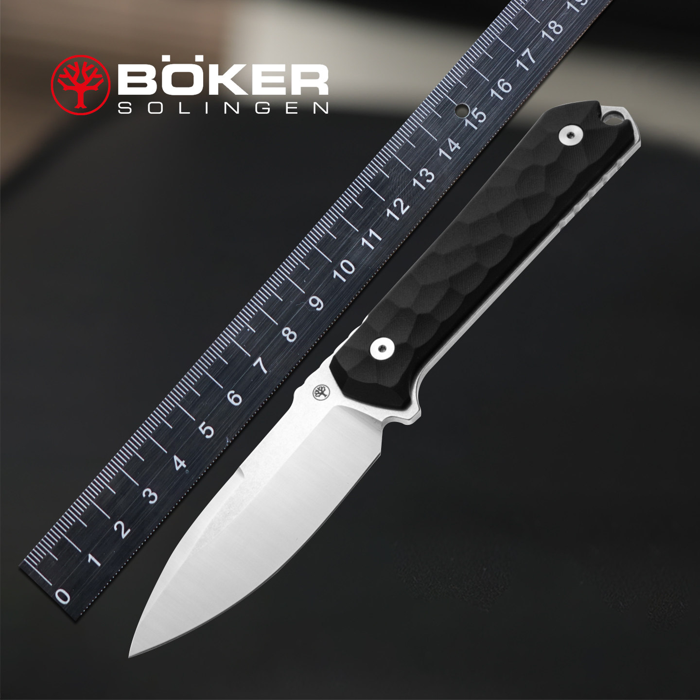 德国进口boker博克户外随身便携小直刀高硬度RWL34钢工具刀Kiboku