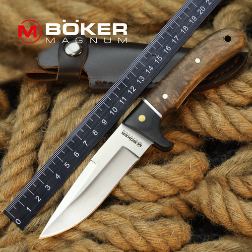 德国BOKER/博克户外防身小直刀