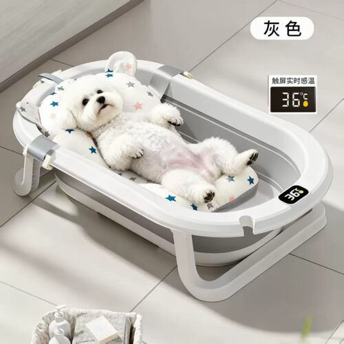 宠物洗澡盆可折叠加大加厚排水