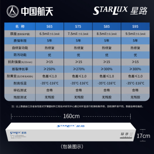 定制中国航天山由星路 TPU汽车隐形车衣漆面保护膜车身透明保护膜