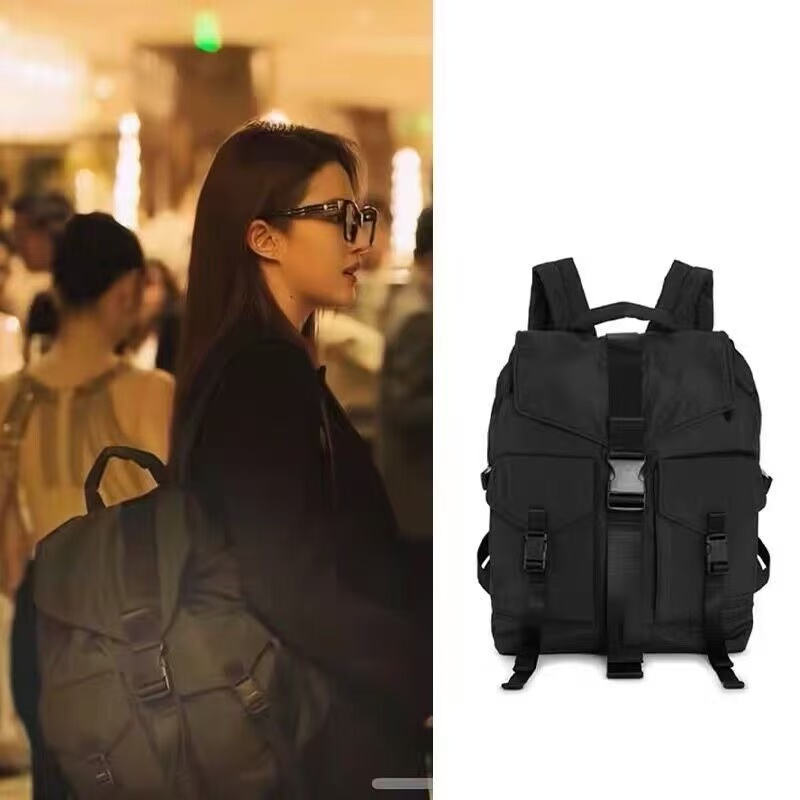 玫瑰的故事刘亦菲同款黄亦玫双肩包女通勤电脑背包大轻便旅行书包