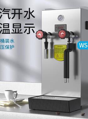 WS-500蒸汽奶泡商用全自动开水机多功能商用奶茶店萃茶机