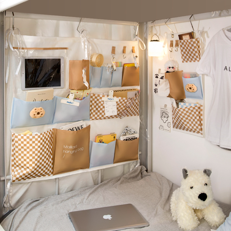 宿舍收纳挂袋墙挂式门后