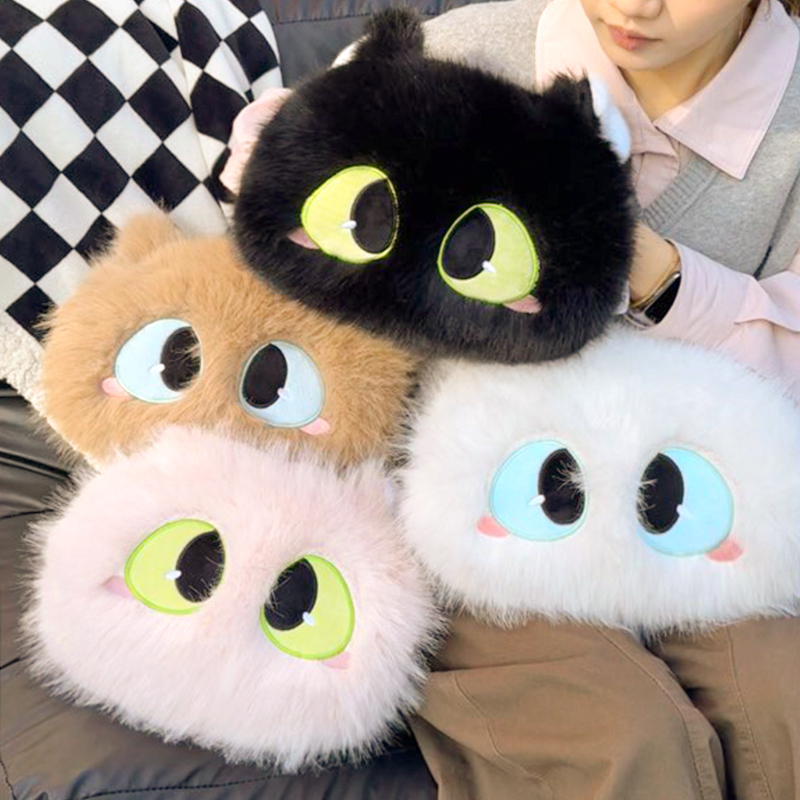 毛绒热水袋保护套可爱猫猫暖手袋