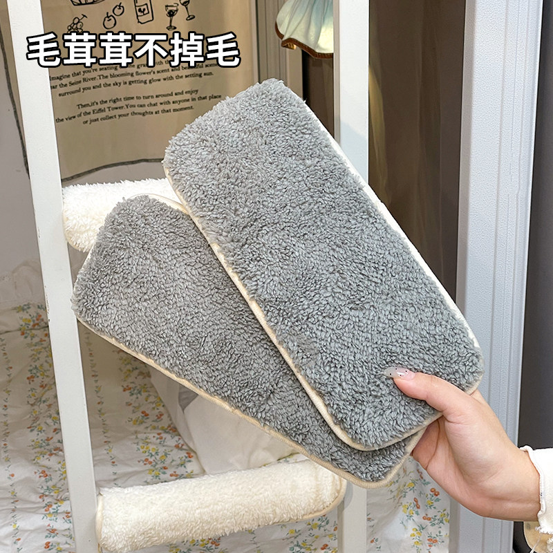 毛绒楼梯防滑垫宿舍上铺爬梯神器自粘踏步垫学生寝室梯子脚踏垫