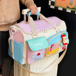 行李箱附加包可上飞机女士外出旅行包时尚高颜值轻便款托运行李袋