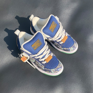 美式胖胖面包鞋秋冬百搭旅游鞋新款爆款大码鞋子男款男士休闲板鞋