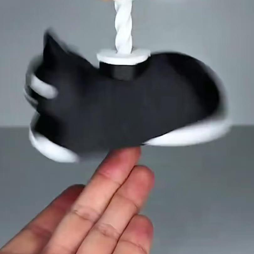旋转小猫3d打印玩具oiia