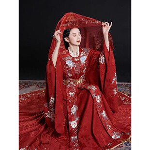 出租钟灵记良缘夙缔明制婚服马面裙霞帔嫁衣汉服女出阁礼服敬酒服