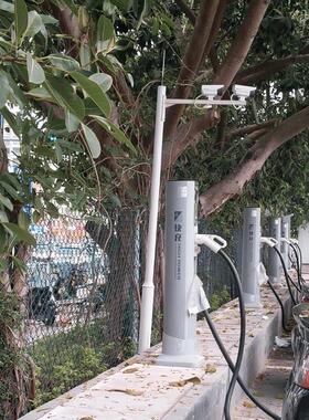 监控立杆1米2米3米4米5米6米粗管立杆路灯杆加长杆镀锌室外支架