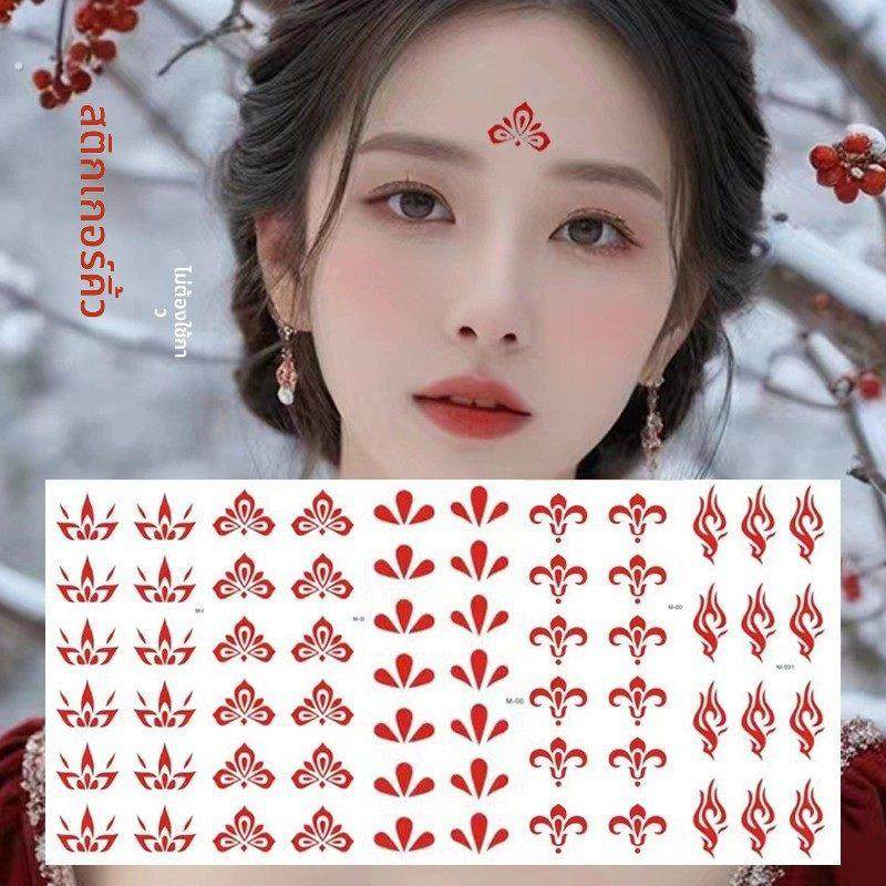 眉心贴额头贴纸防水持久一次性贴纸汉服古装古风化妆工具美容妆容,彩妆/香水/美妆工具,化妆/美容工具,淘宝优惠券,粉丝福利购,淘宝优惠卷