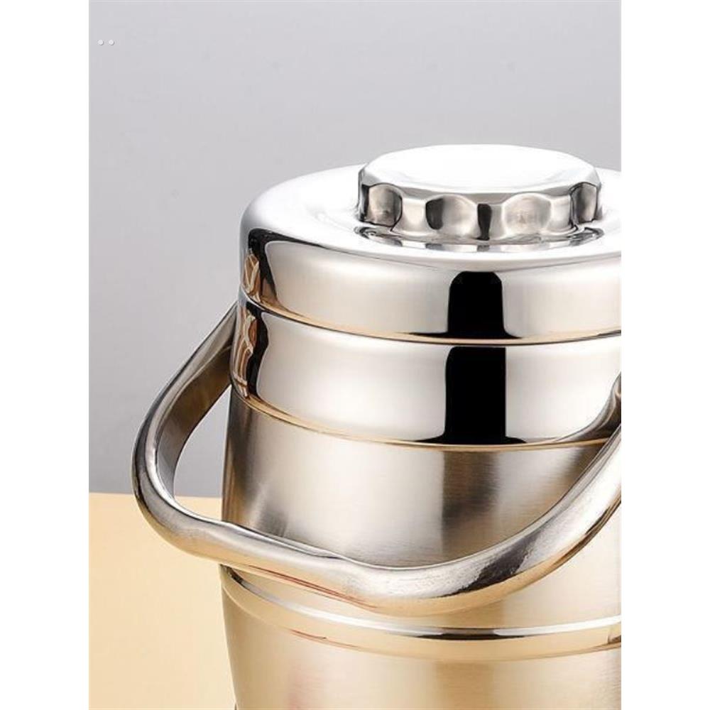 三层保温饭盒保温饭桶不锈钢提锅学生上班族带饭菜大容量保温桶