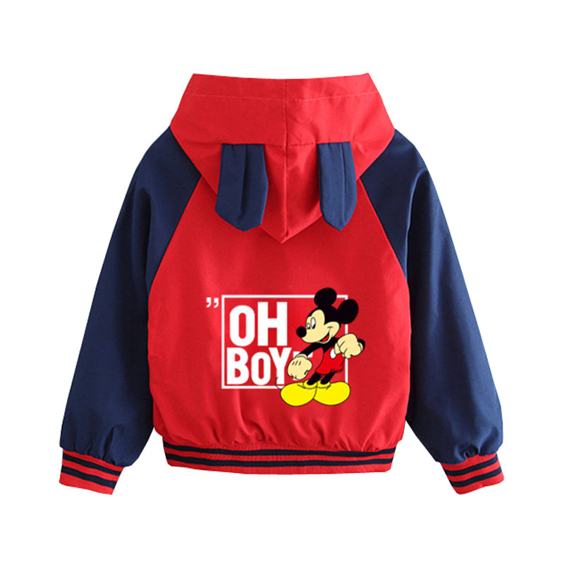 chaqueta de dibujos animados de mickey y minnie para ni?os y