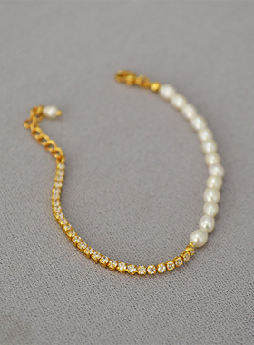 韩版手链锆石时尚简约女高级轻奢