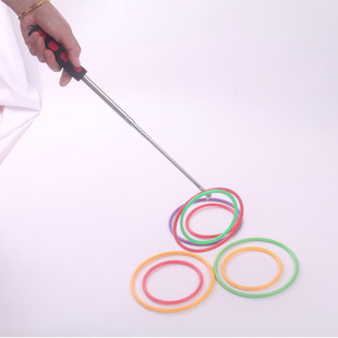 地摊捡套圈杆子伸缩赚钱活动道具做生意必备免弯腰捡