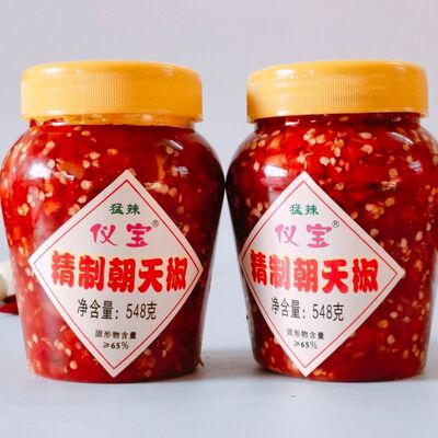 江西特产蒜蓉剁椒辣酱下饭菜