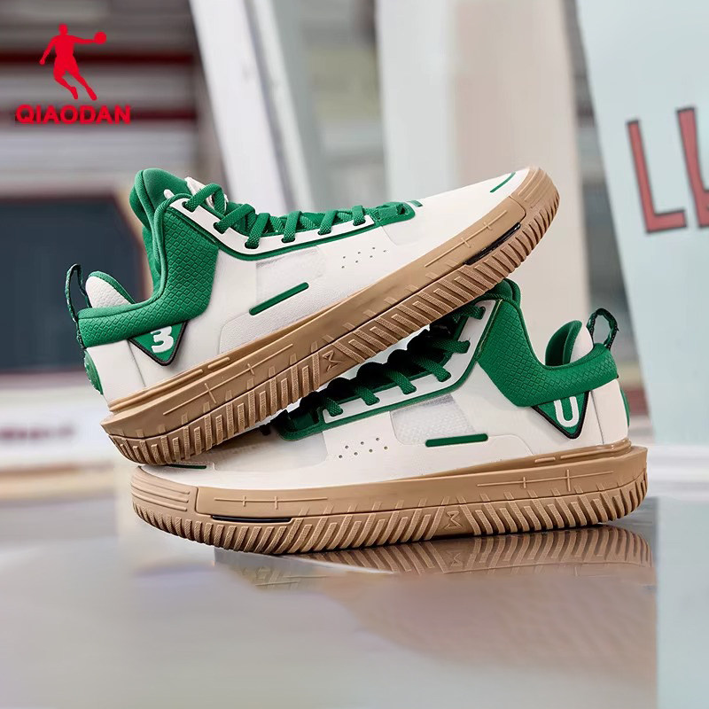 乔丹KJ文化篮球鞋男高帮软底运动鞋防滑耐磨休闲鞋2025夏季男板鞋