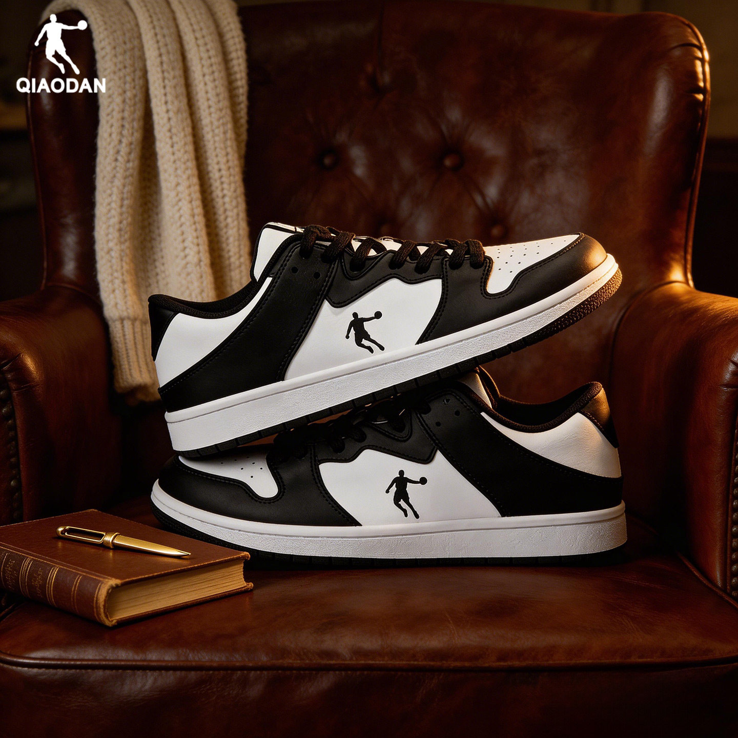 乔丹板鞋男低帮休闲运动鞋轻便百搭鞋子黑白熊猫dunk男情侣小白鞋