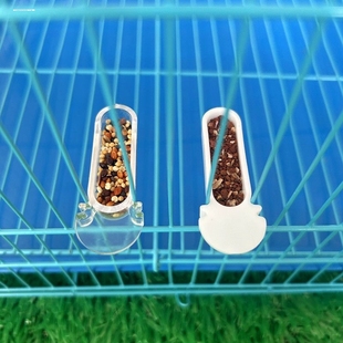 玉芙蓉鸟鹦鹉用软小食料蛋黄粉湿精料红土保健砂白色拇指饲料药盒