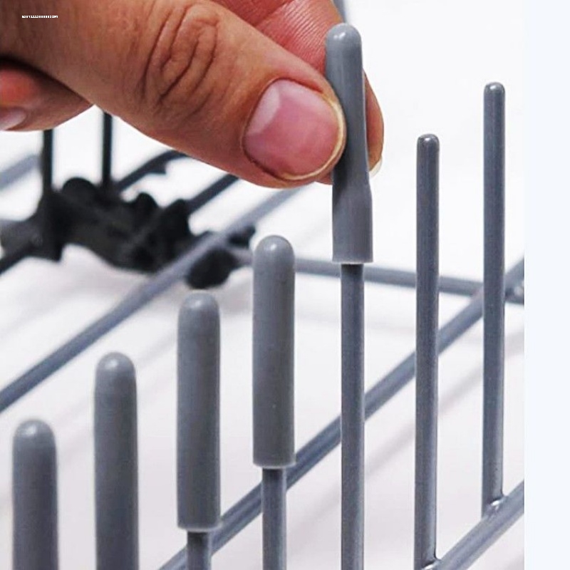 洗碗机碗架保护套洗碗机碗架金属柱支架硅胶保护帽防生锈保护碗碟