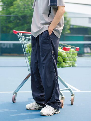 长裤宽松日系复古伞兵裤