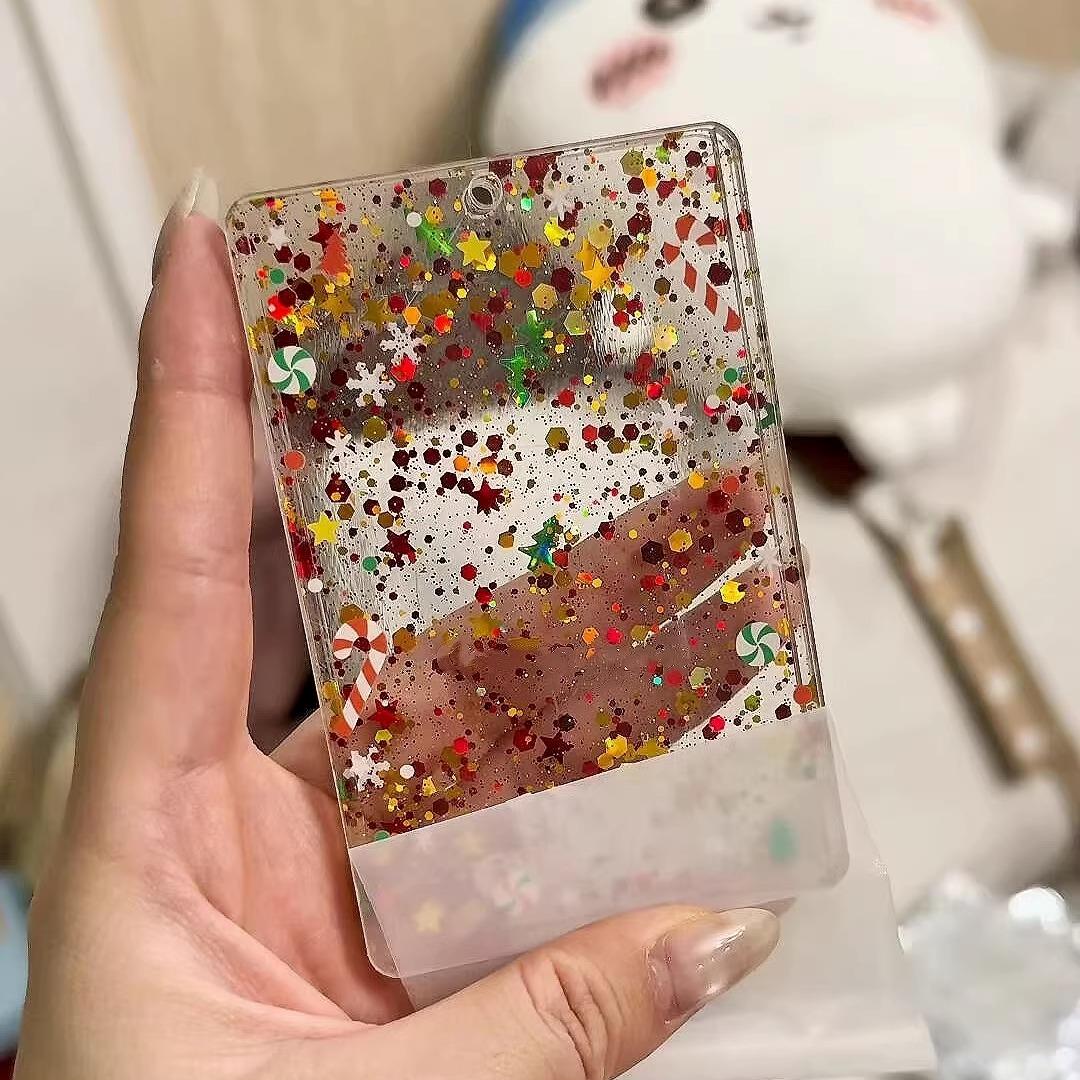 圣诞节小卡卡套ins风追星