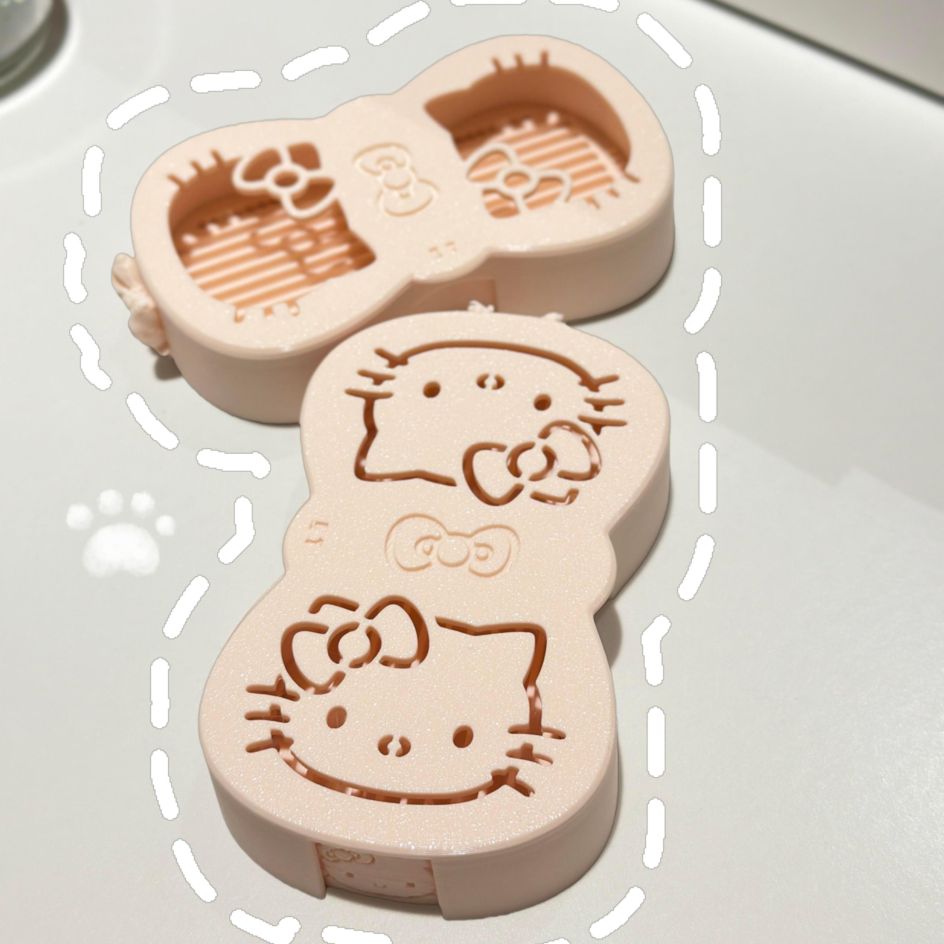 hellokitty豆铲3d打印拼