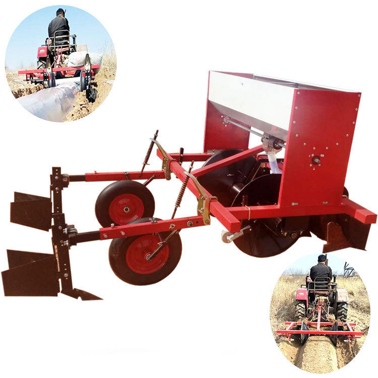 高垄起垄机 起垄覆膜施肥多用机 四轮车带动地瓜烤烟起垄施肥机厂