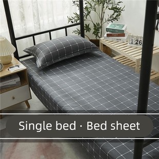 student cotton sheet bedsheet bed linen spread single1.5/2.0