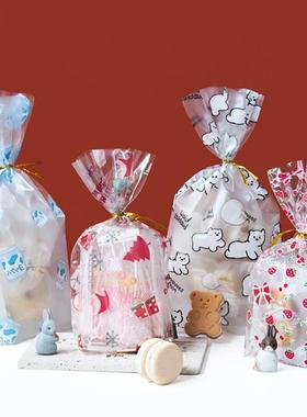 10/20pcs Printed Gift Bags Polka Dots Plastic Candy Bag Chil